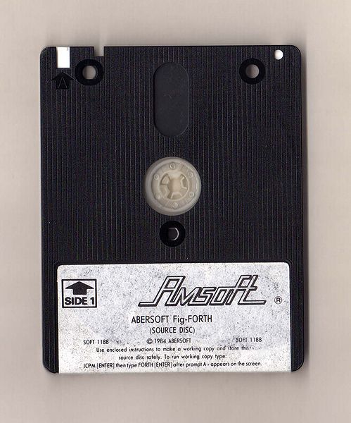 File:Fig-Forth (Amsoft UK) Disc - Side A.jpg