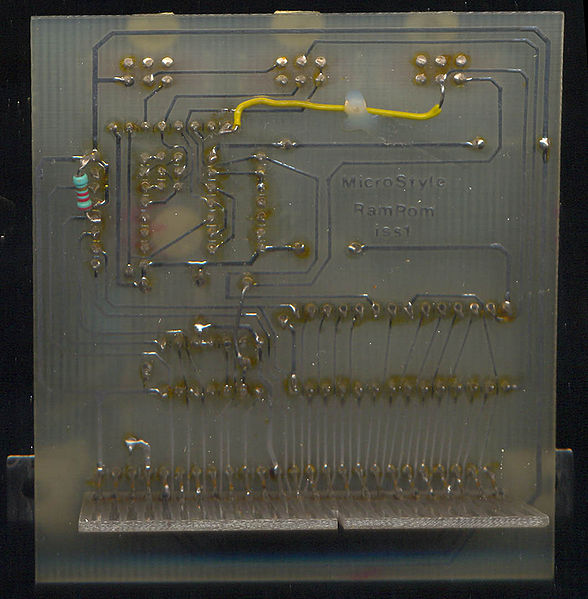 File:MicroStyle RAM-ROM PCB Bottom.jpg