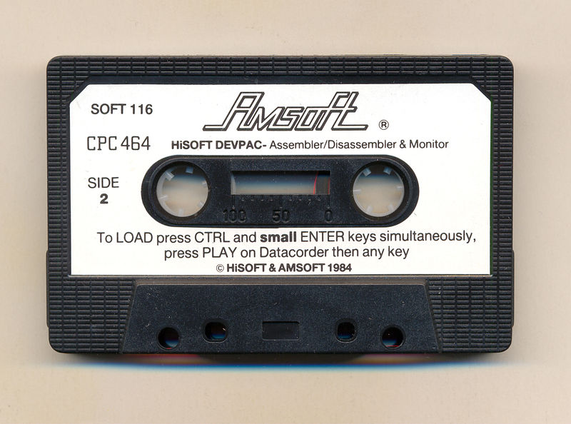 File:Hisoft Devpac (Amsoft UK) Tape - Side B.jpg