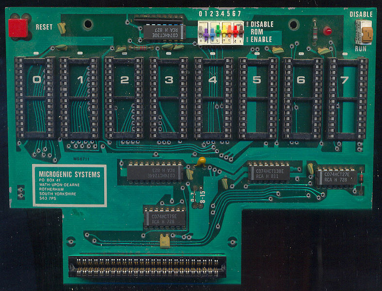 File:MicrogenicSystems ROMBoard PCB Top.jpg